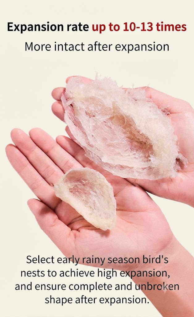 A 10–13 times expansion test after soaking