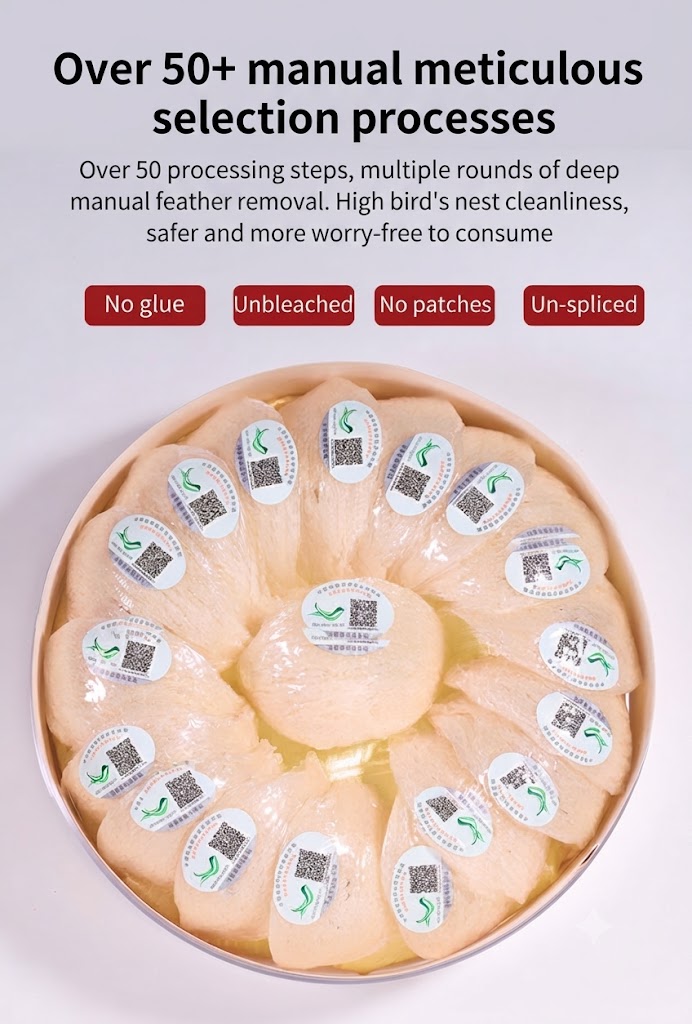 More than 50 hand-processing steps and the four-free commitment